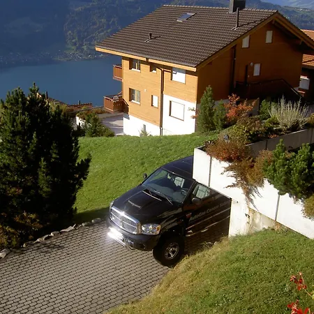 Hinkelstein In Beatenberg Traumhafte Aussicht Auf Eiger, Moench & Jungfrau Feriehus *