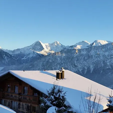 Hinkelstein In Beatenberg Traumhafte Aussicht Auf Eiger, Mönch&jungfrau Ferienhaus *