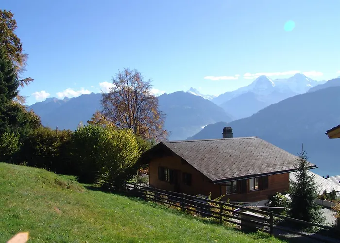 בית נופש Hinkelstein In Beatenberg Traumhafte Aussicht Auf Eiger, Moench & Jungfrau *