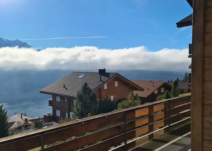 Hinkelstein In Beatenberg Traumhafte Aussicht Auf Eiger, Moench & Jungfrau בית נופש